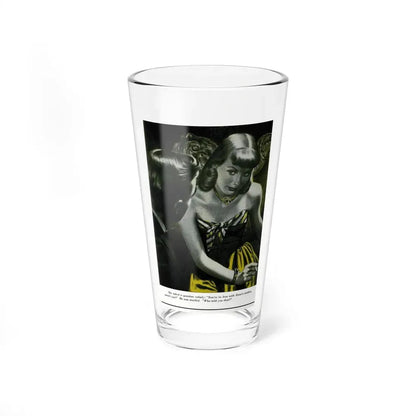 Of Course, She's Older (2), Redbook, February 1947 (Magazine Illustration) Pint Glass 16oz 16oz - Go Mug Yourself