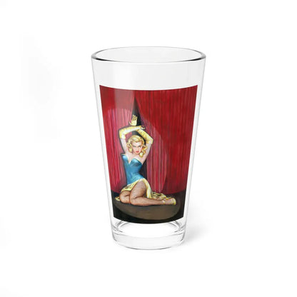 Of G Strings and Strippers, paperback cover, 1959 - Pint Glass 16oz 16oz - Go Mug Yourself