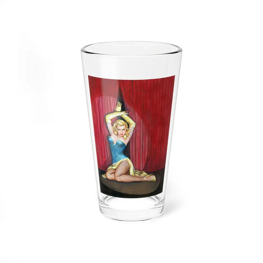 Of G Strings and Strippers, paperback cover, 1959 - Pint Glass 16oz 16oz - Go Mug Yourself