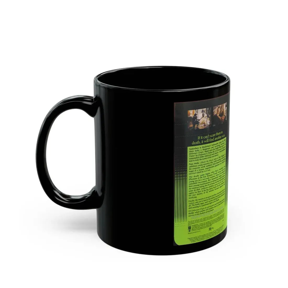 OF UNKNOWN ORIGIN (VHS COVER) - Black Coffee Mug - Go Mug Yourself