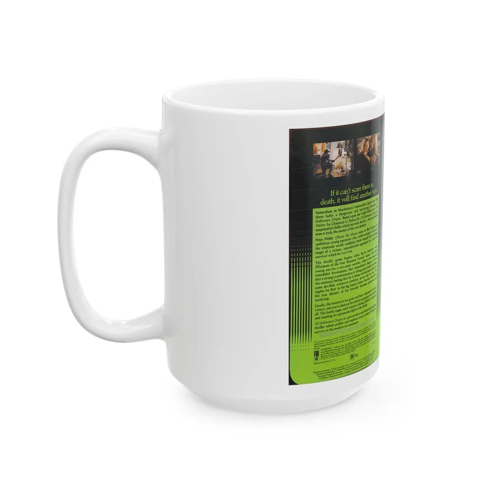 OF UNKNOWN ORIGIN (VHS COVER) - White Coffee Mug-Go Mug Yourself