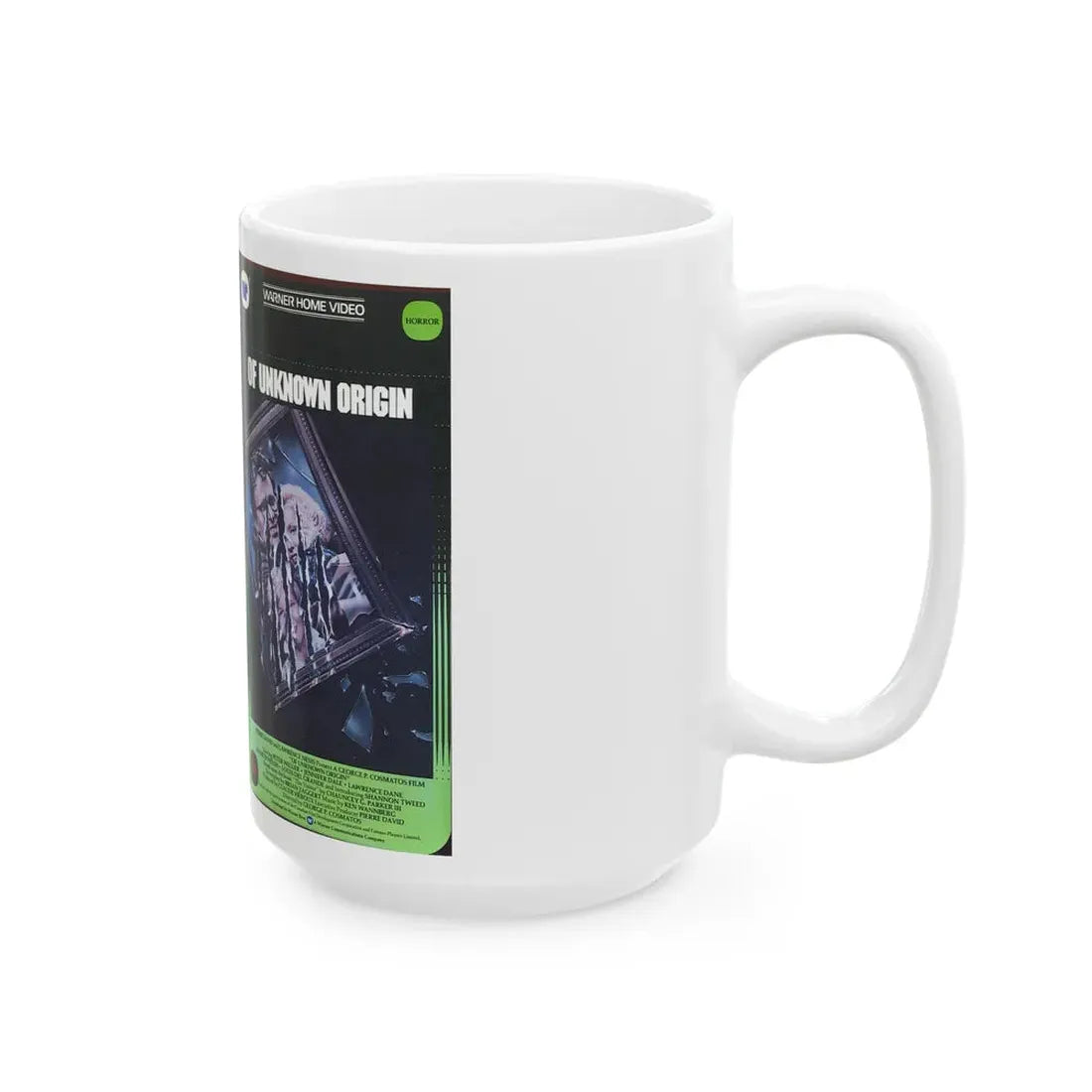 OF UNKNOWN ORIGIN (VHS COVER) - White Coffee Mug - Go Mug Yourself