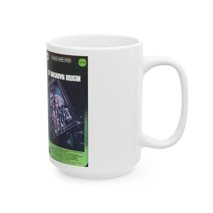 OF UNKNOWN ORIGIN (VHS COVER) - White Coffee Mug - Go Mug Yourself