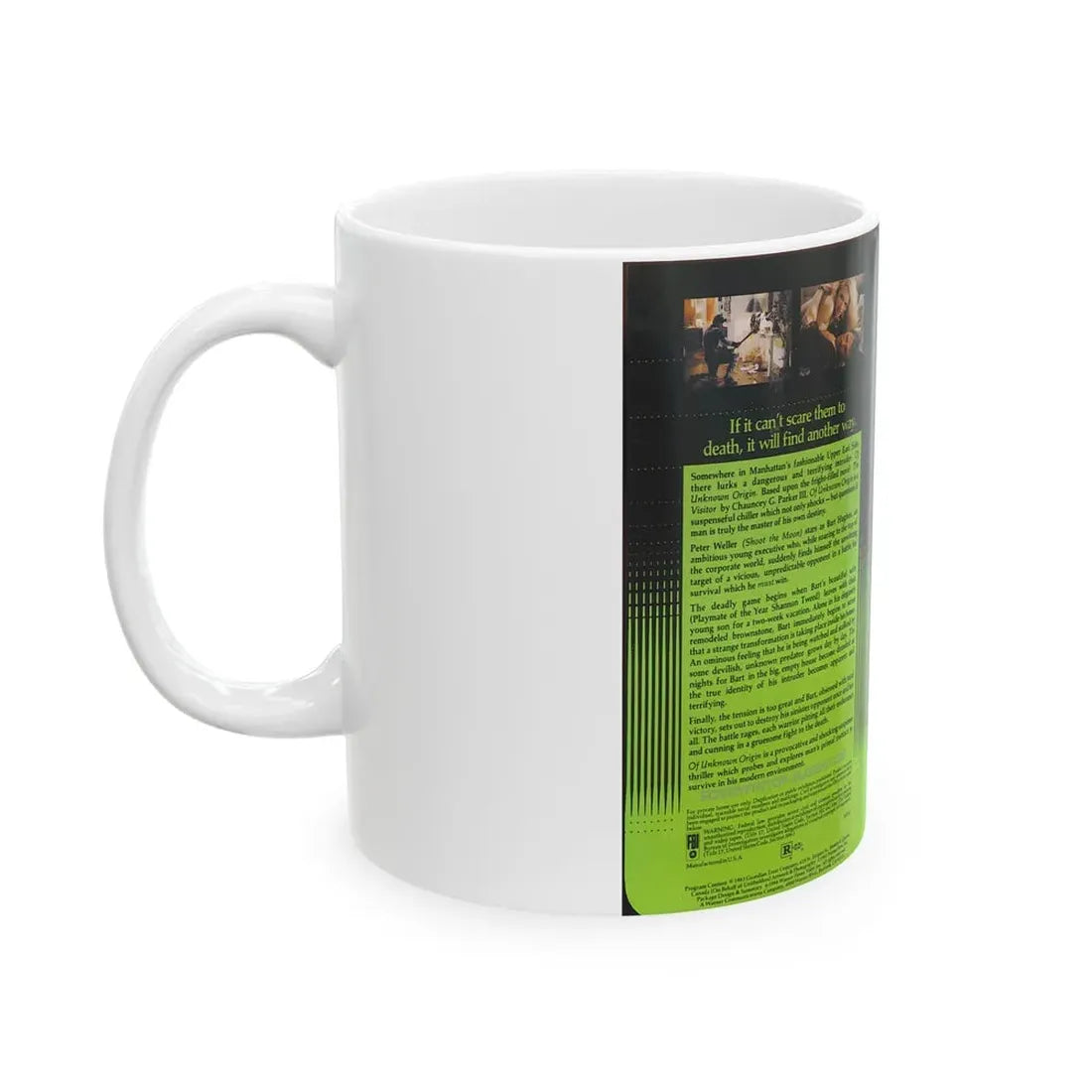 OF UNKNOWN ORIGIN (VHS COVER) - White Coffee Mug - Go Mug Yourself