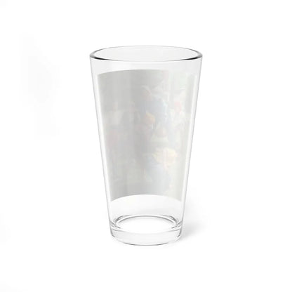 Off Duty (Magazine Illustration) Pint Glass 16oz-Go Mug Yourself