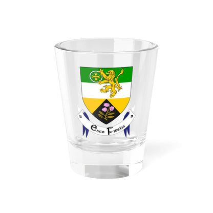 Offaly crest (Ireland) (Coat of Arms) Shot Glass 1.5oz 1.5oz - Go Mug Yourself