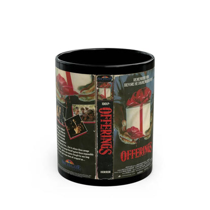 OFFERINGS SOUTHGATE ENTERTAINMENT (VHS COVER) - Black Coffee Mug-11oz-Go Mug Yourself