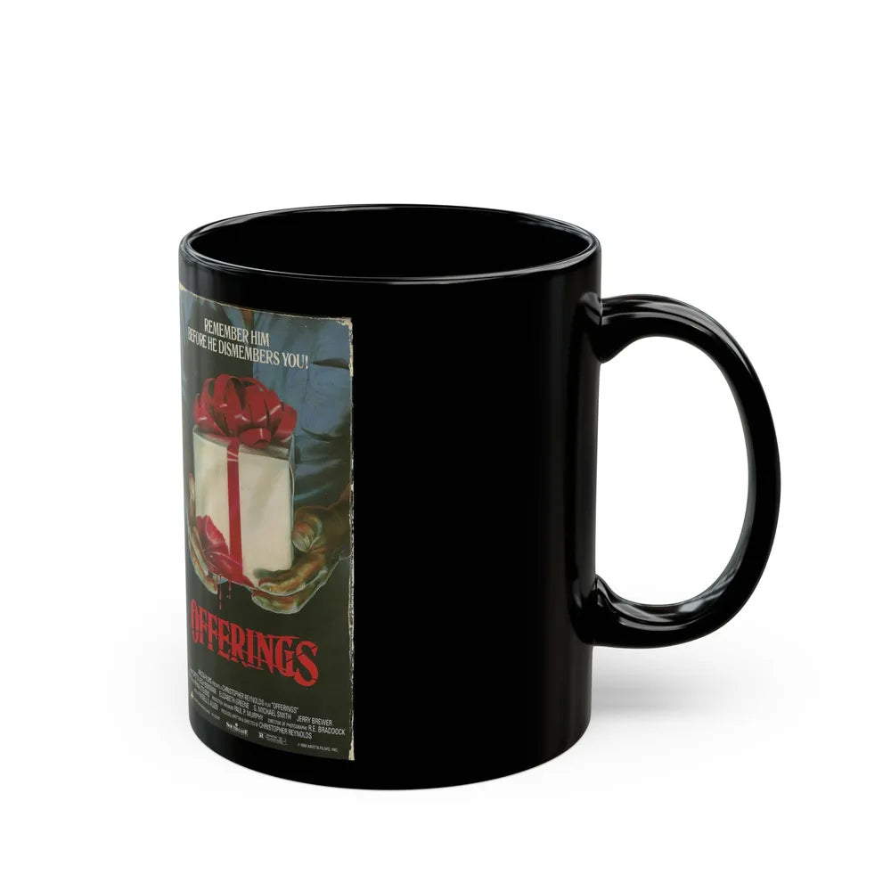 OFFERINGS SOUTHGATE ENTERTAINMENT (VHS COVER) - Black Coffee Mug-Go Mug Yourself