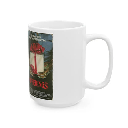 OFFERINGS SOUTHGATE ENTERTAINMENT (VHS COVER) - White Coffee Mug-Go Mug Yourself