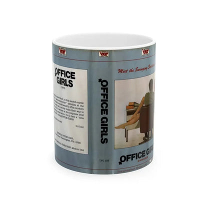 OFFICE GIRLS (VHS COVER) - White Coffee Mug 11oz - Go Mug Yourself
