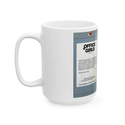 OFFICE GIRLS (VHS COVER) - White Coffee Mug - Go Mug Yourself