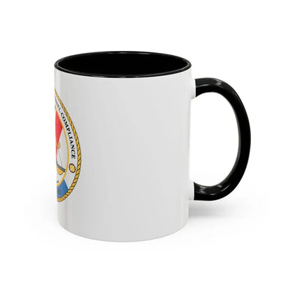Office of Comm Vessel Cmplnce (U.S. Coast Guard) Accent Coffee Mug - Go Mug Yourself
