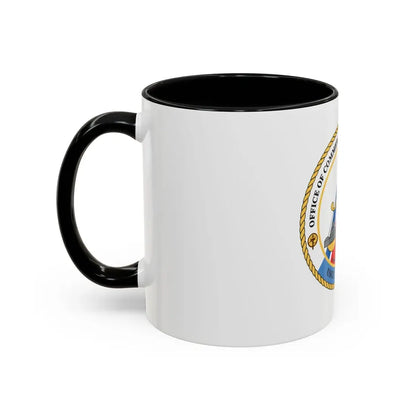 Office of Comm Vessel Cmplnce (U.S. Coast Guard) Accent Coffee Mug - Go Mug Yourself