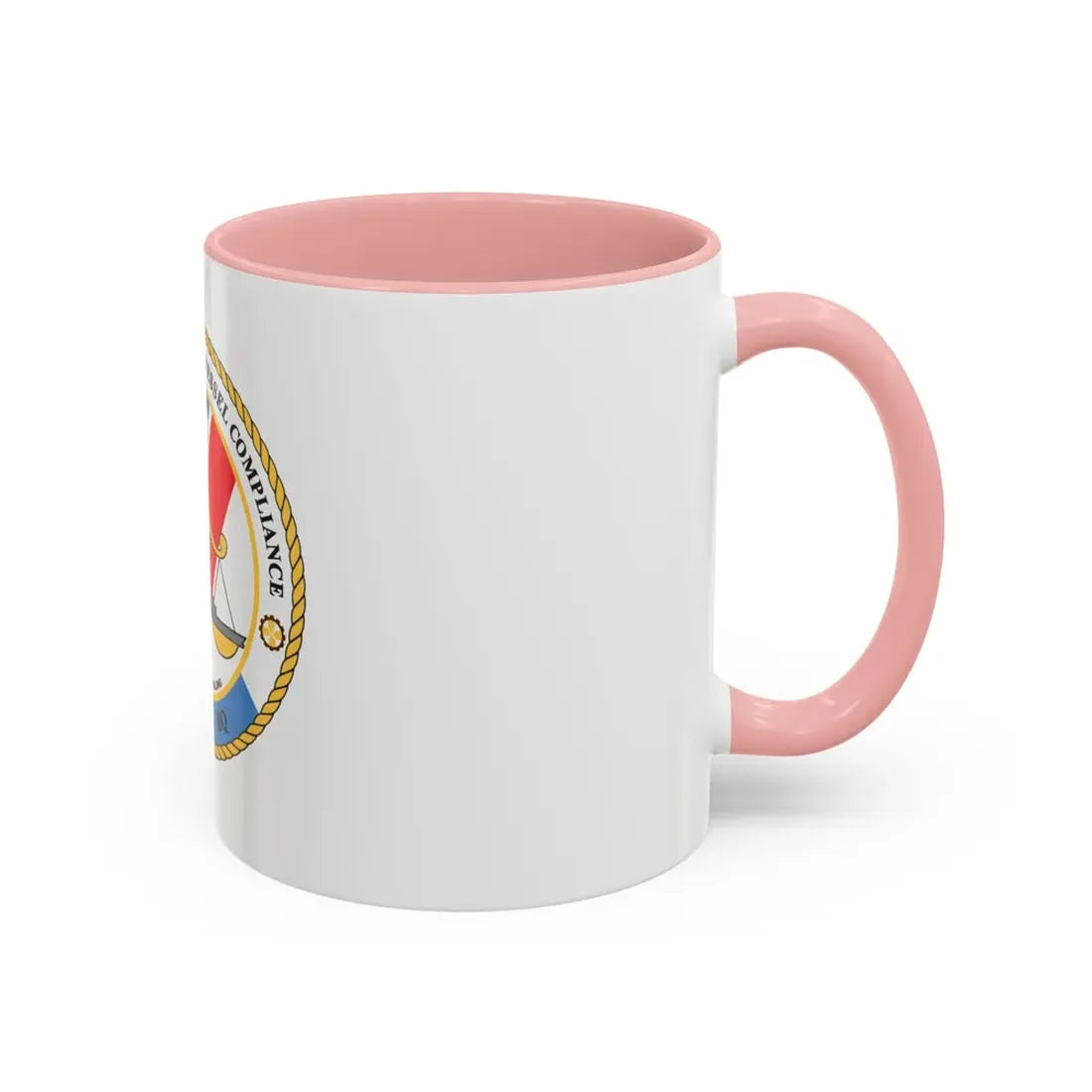 Office of Comm Vessel Cmplnce (U.S. Coast Guard) Accent Coffee Mug - Go Mug Yourself