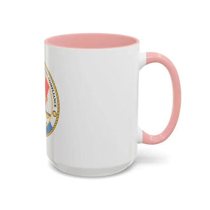 Office of Comm Vessel Cmplnce (U.S. Coast Guard) Accent Coffee Mug - Go Mug Yourself