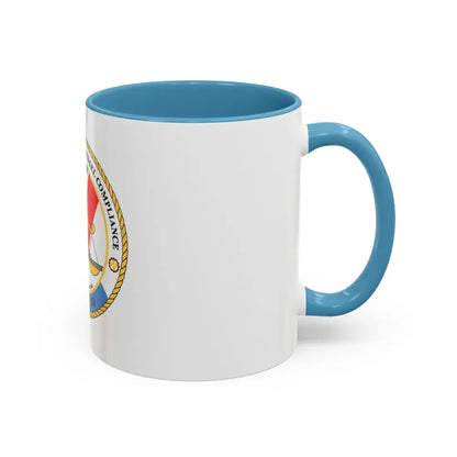 Office of Comm Vessel Cmplnce (U.S. Coast Guard) Accent Coffee Mug - Go Mug Yourself