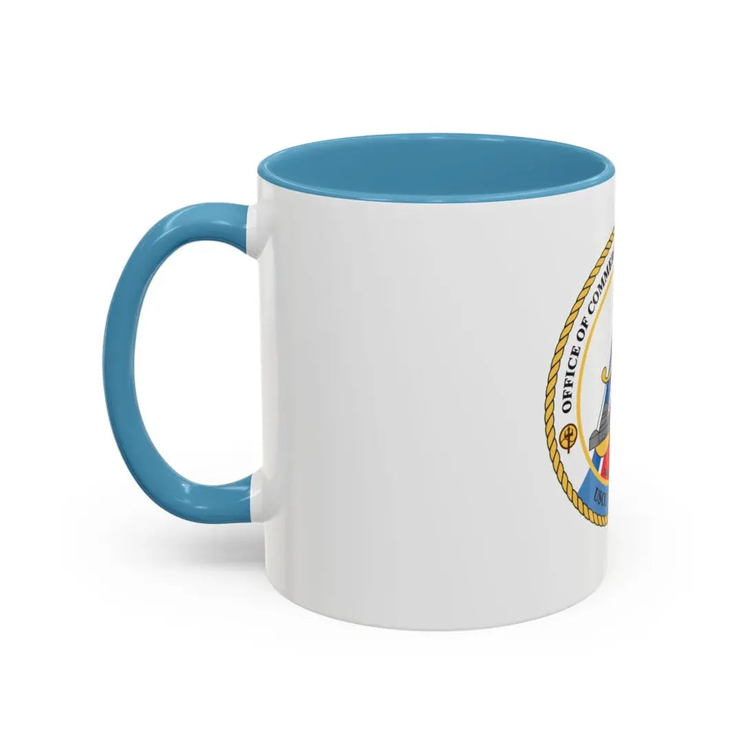 Office of Comm Vessel Cmplnce (U.S. Coast Guard) Accent Coffee Mug - Go Mug Yourself