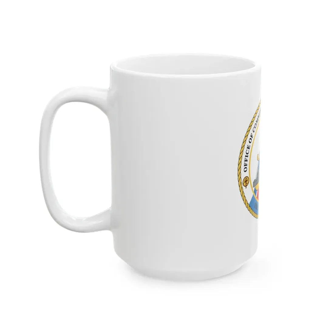 Office of Comm Vessel Cmplnce (U.S. Coast Guard) White Coffee Mug - Go Mug Yourself