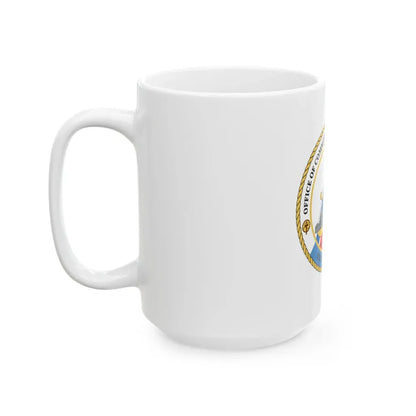 Office of Comm Vessel Cmplnce (U.S. Coast Guard) White Coffee Mug - Go Mug Yourself