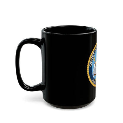 Office of Cutter Forces (U.S. Coast Guard) Black Coffee Mug-Go Mug Yourself