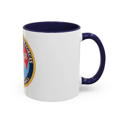 Office of Cutter Forces (U.S. Coast Guard) Accent Coffee Mug - Go Mug Yourself