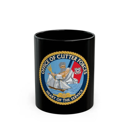 Office of Cutter Forces (U.S. Coast Guard) Black Coffee Mug 11oz - Go Mug Yourself