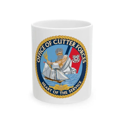 Office of Cutter Forces (U.S. Coast Guard) White Coffee Mug 11oz - Go Mug Yourself