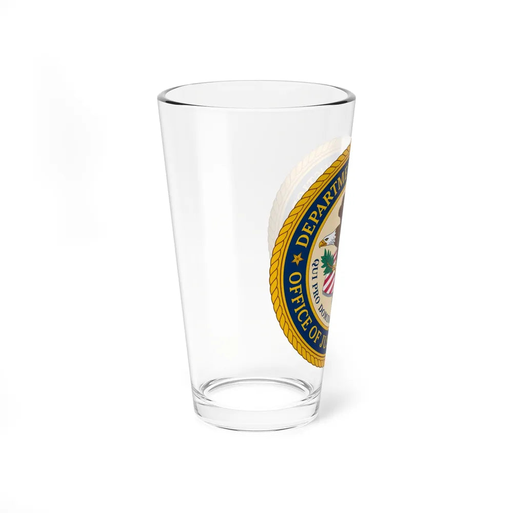 Office of Justice Programs - Pint Glass 16oz-Go Mug Yourself