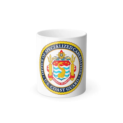 Office of Specialized Capabilities USCG (U.S. Coast Guard) Color Changing Mug 11oz-11oz-Go Mug Yourself