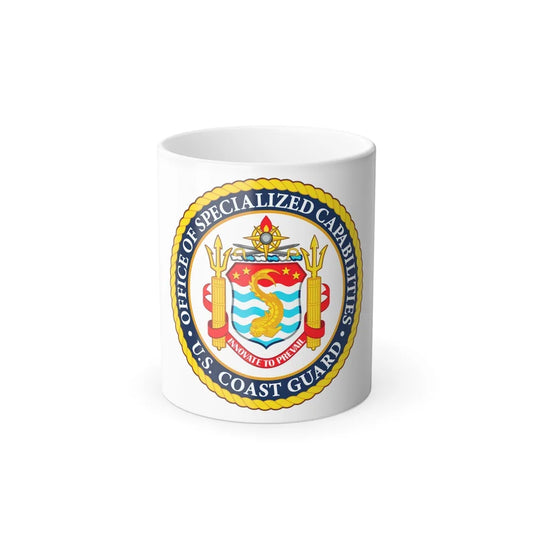 Office of Specialized Capabilities USCG (U.S. Coast Guard) Color Changing Mug 11oz-11oz-Go Mug Yourself