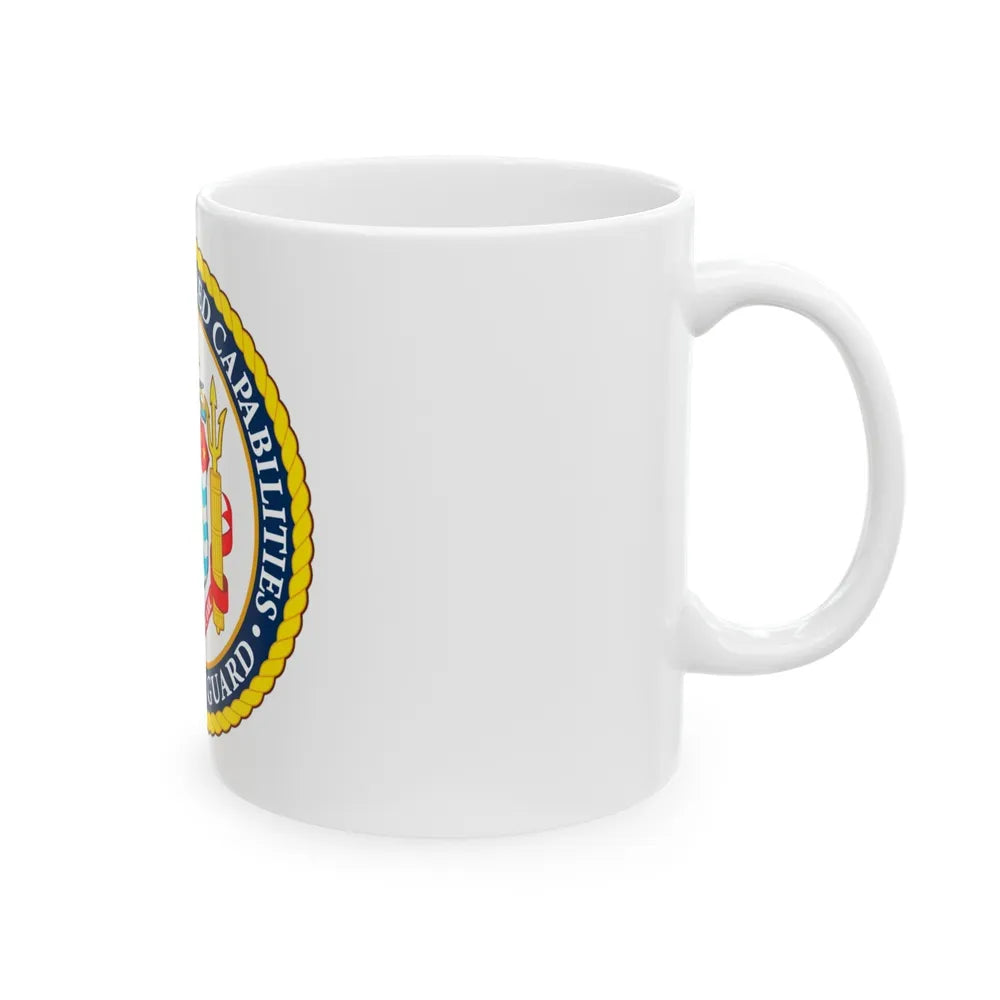 Office of Specialized Capabilities USCG (U.S. Coast Guard) White Coffee Mug-Go Mug Yourself