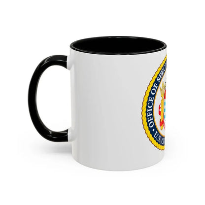 Office of Specialized Capabilities USCG (U.S. Coast Guard) Accent Coffee Mug - Go Mug Yourself