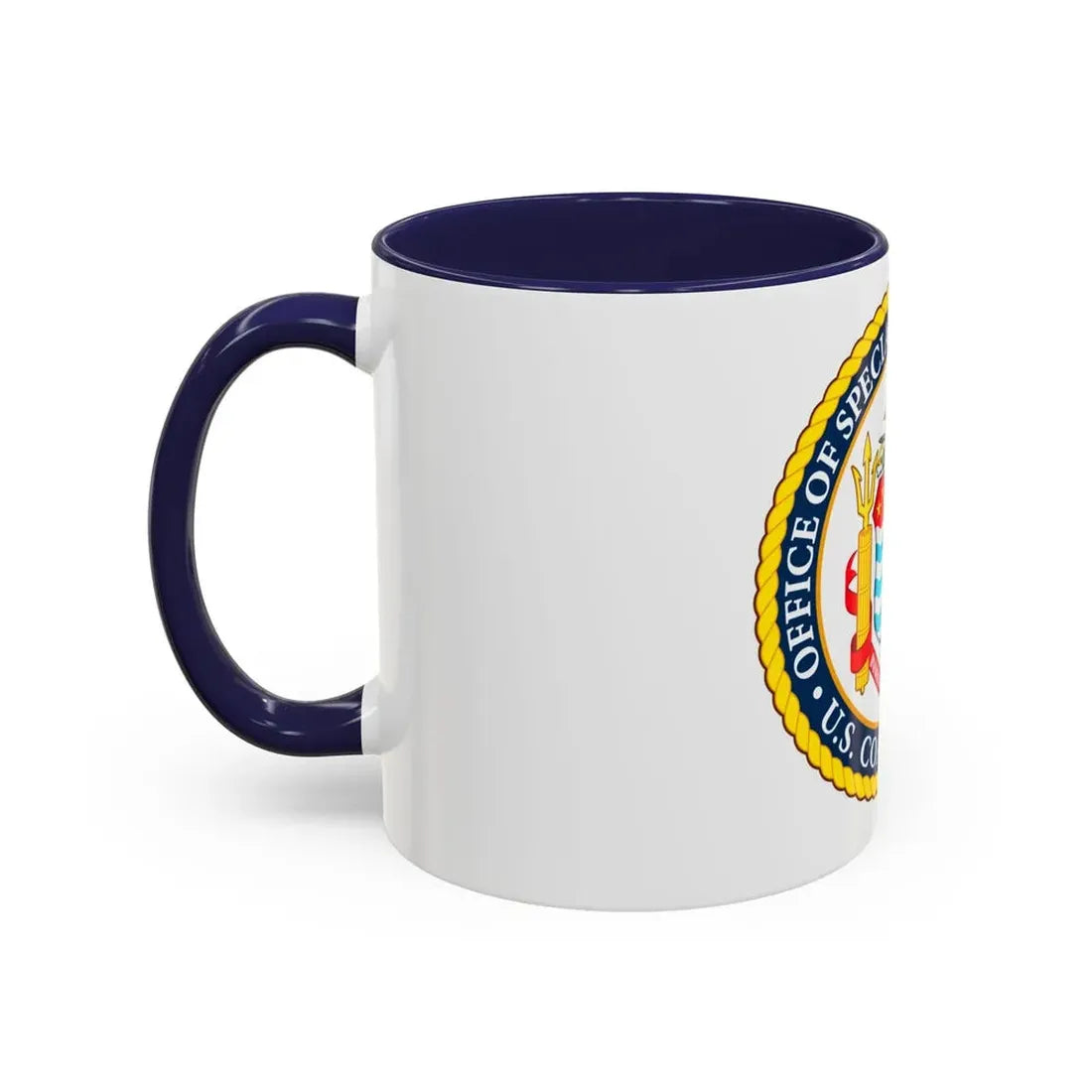 Office of Specialized Capabilities USCG (U.S. Coast Guard) Accent Coffee Mug - Go Mug Yourself