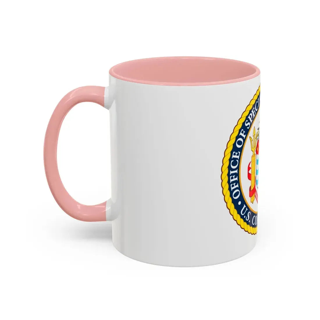 Office of Specialized Capabilities USCG (U.S. Coast Guard) Accent Coffee Mug - Go Mug Yourself