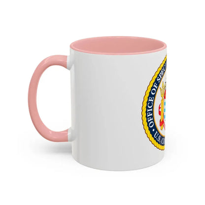 Office of Specialized Capabilities USCG (U.S. Coast Guard) Accent Coffee Mug - Go Mug Yourself