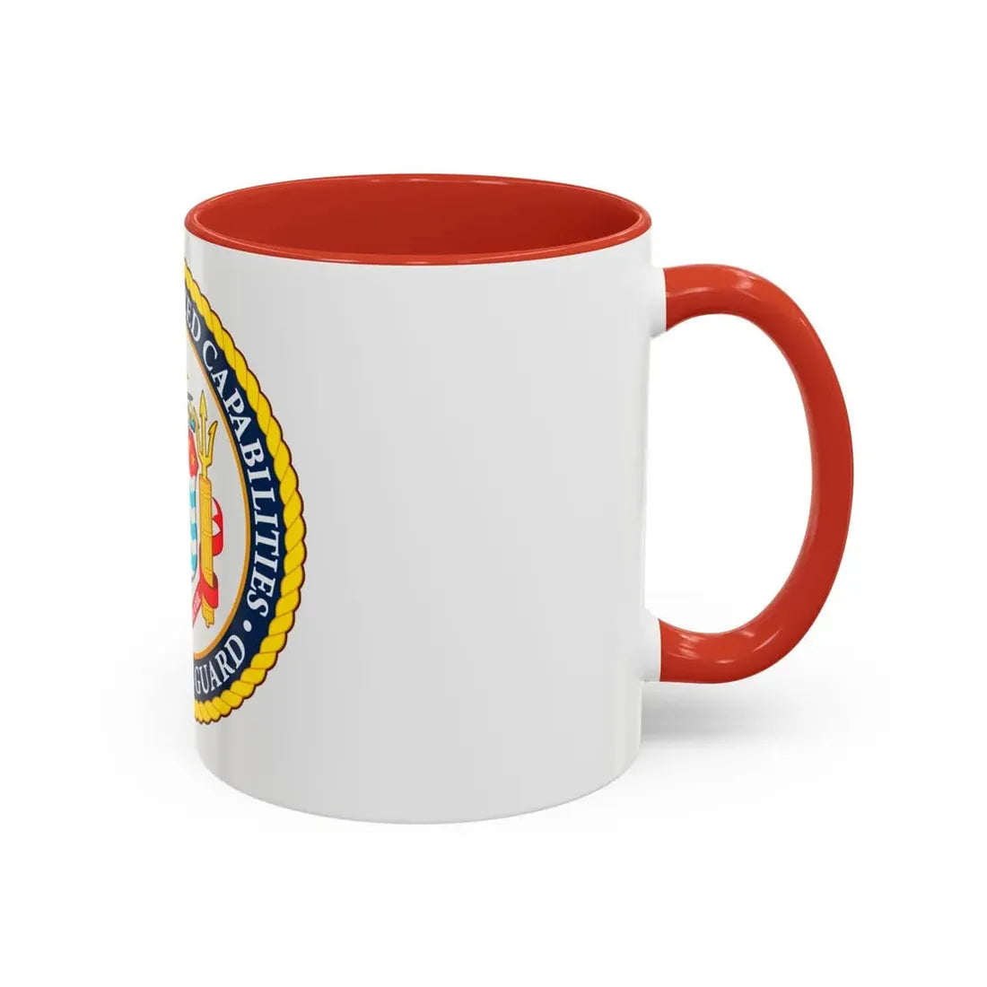 Office of Specialized Capabilities USCG (U.S. Coast Guard) Accent Coffee Mug - Go Mug Yourself