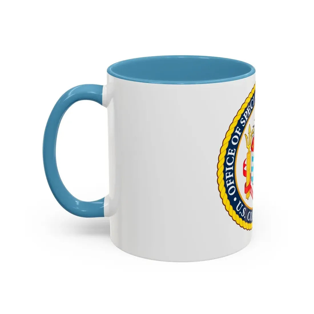 Office of Specialized Capabilities USCG (U.S. Coast Guard) Accent Coffee Mug - Go Mug Yourself