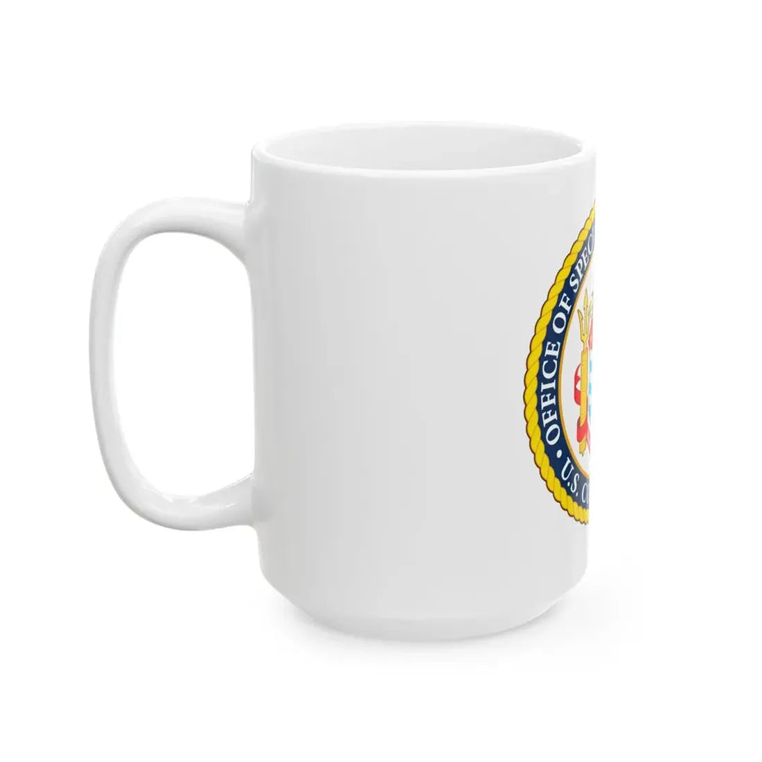 Office of Specialized Capabilities USCG (U.S. Coast Guard) White Coffee Mug - Go Mug Yourself