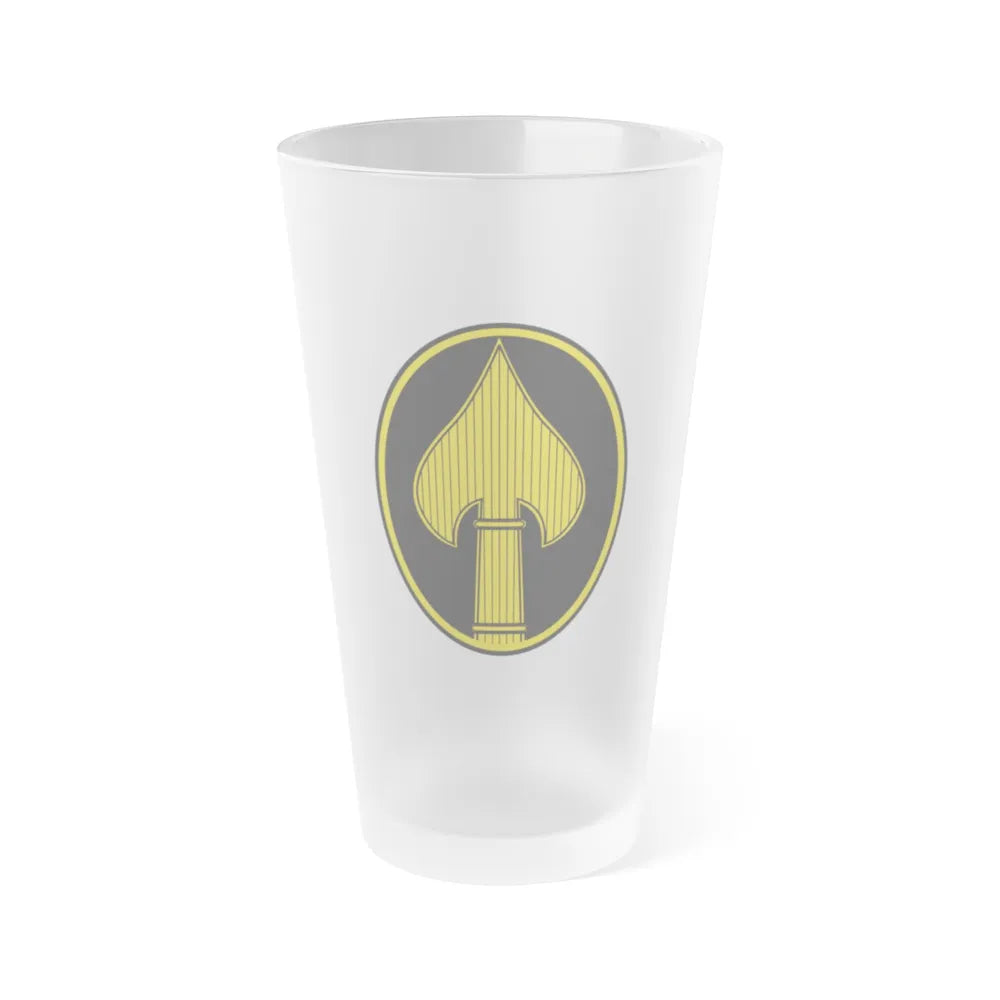 Office of Strategic Services - Frosted Pint Glass 16oz-16oz-Frosted-Go Mug Yourself