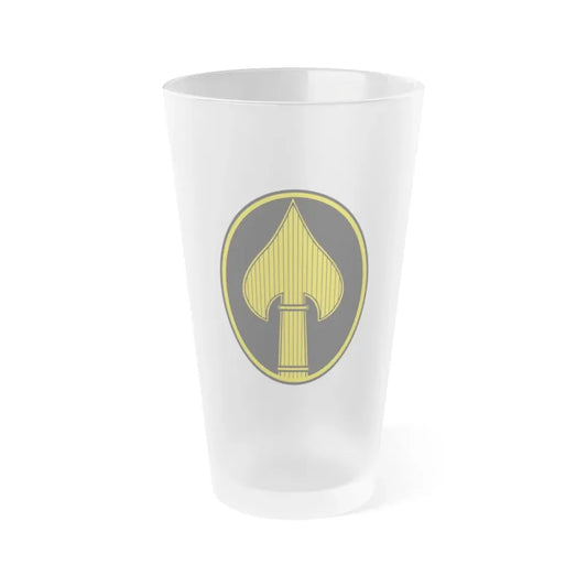 Office of Strategic Services - Frosted Pint Glass 16oz 16oz Frosted - Go Mug Yourself