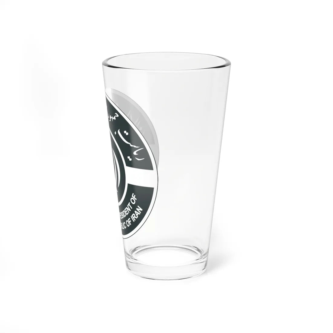 Office of the President of the Islamic Republic of Iran Seal (Iran) (Coat of Arms) Pint Glass 16oz - Go Mug Yourself