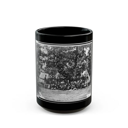 Officers Of U.S. Horse Artillery Brigade, Near Culpeper, Va., September, 1863 001 (U.S. Civil War) Black Coffee Mug-15oz-Go Mug Yourself