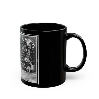 Officers Of U.S. Horse Artillery Brigade, Near Culpeper, Va., September, 1863 001 (U.S. Civil War) Black Coffee Mug-Go Mug Yourself