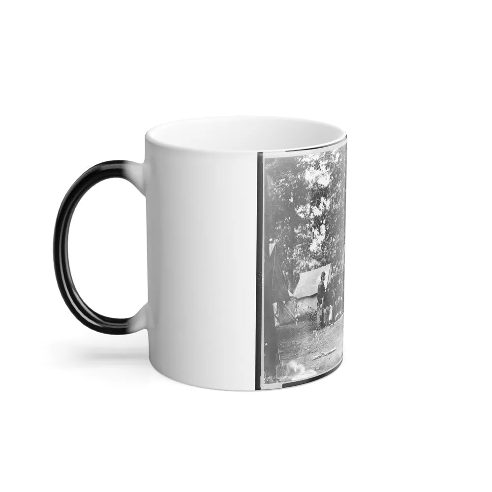 Officers of U.S. Horse Artillery Brigade, Near Culpeper, Va., September, 1863 001 (U.S. Civil War) Color Changing Coffee Mug 11oz-Go Mug Yourself