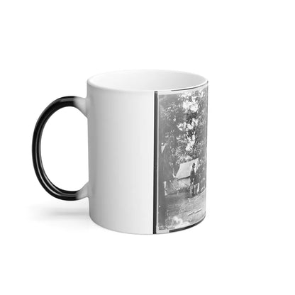 Officers of U.S. Horse Artillery Brigade, Near Culpeper, Va., September, 1863 001 (U.S. Civil War) Color Changing Coffee Mug 11oz-Go Mug Yourself