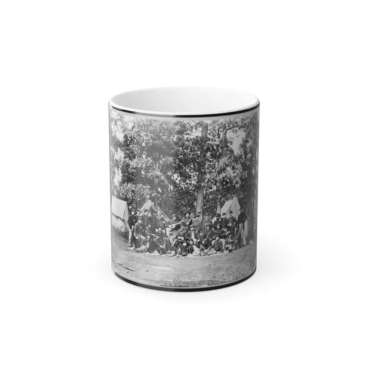 Officers of U.S. Horse Artillery Brigade, Near Culpeper, Va., September, 1863 (U.S. Civil War) Color Changing Coffee Mug 11oz-11oz-Go Mug Yourself