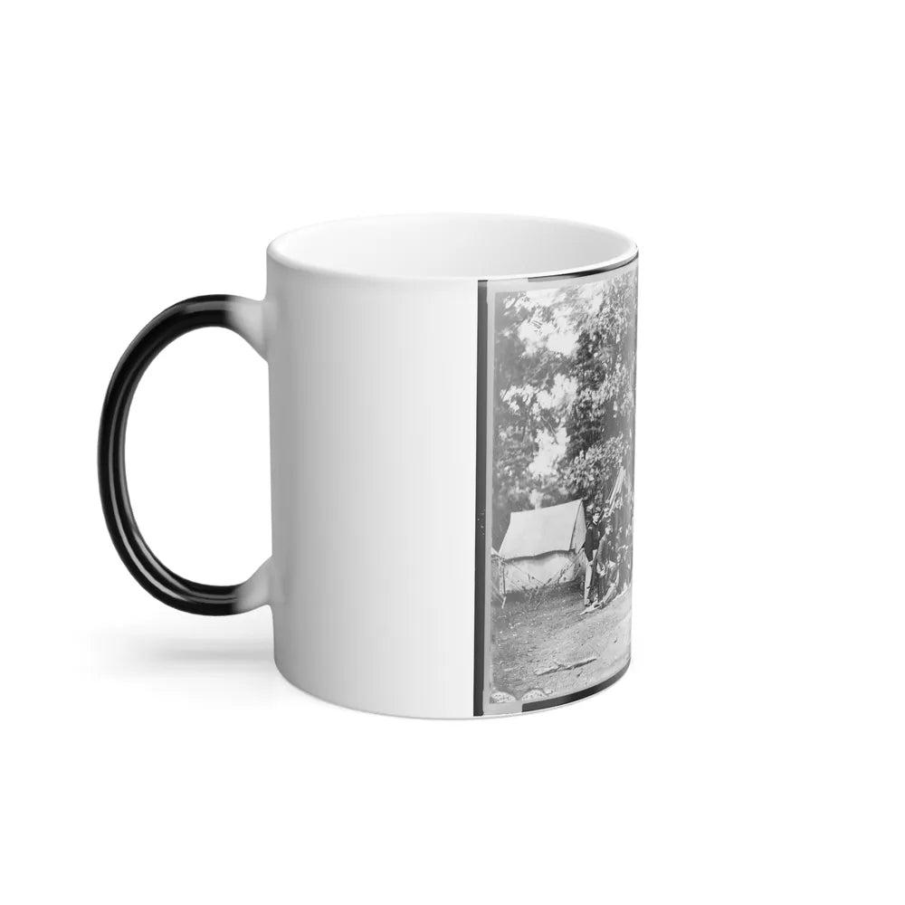 Officers of U.S. Horse Artillery Brigade, Near Culpeper, Va., September, 1863 (U.S. Civil War) Color Changing Coffee Mug 11oz-Go Mug Yourself