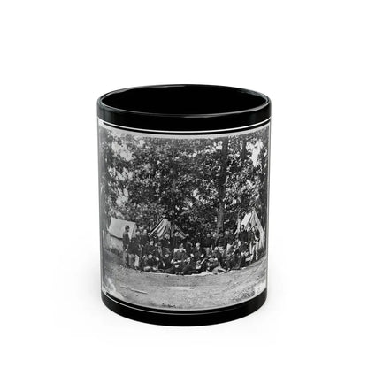 Officers Of U.S. Horse Artillery Brigade, Near Culpeper, Va., September, 1863 001 (U.S. Civil War) Black Coffee Mug 11oz - Go Mug Yourself