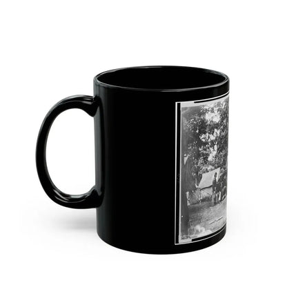 Officers Of U.S. Horse Artillery Brigade, Near Culpeper, Va., September, 1863 001 (U.S. Civil War) Black Coffee Mug - Go Mug Yourself