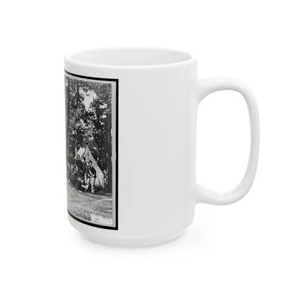 Officers Of U.S. Horse Artillery Brigade, Near Culpeper, Va., September, 1863 001 (U.S. Civil War) White Coffee Mug - Go Mug Yourself